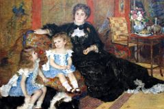Top Met Paintings After 1860 08 Auguste Renoir - Madame Georges Charpentier and Her Children